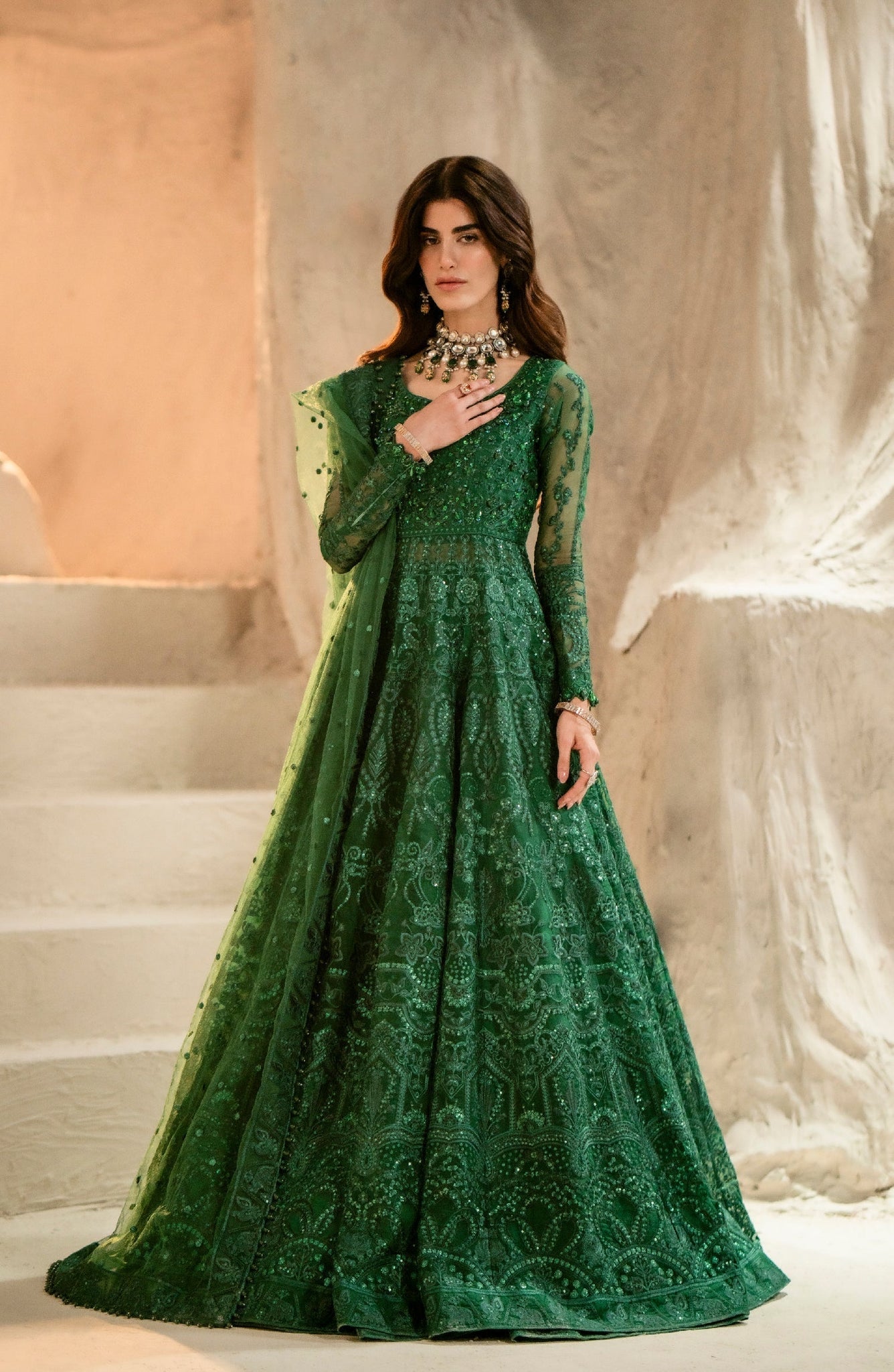 Maryum N Maria | Mehr o Maah Bridals | MW23-540-Selket - House Of Hania