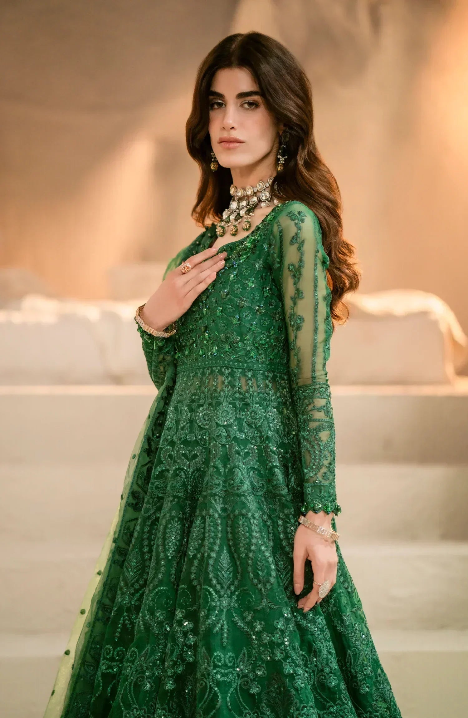 Maryum N Maria | Mehr o Maah Bridals | MW23-540-Selket - House Of Hania