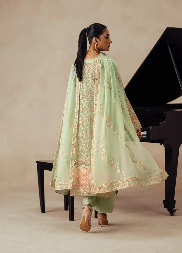 Maryum N Maria | Mehrun | 3 Piece Embroidered Chiffon AFRA - FSU5614 - House Of Hania