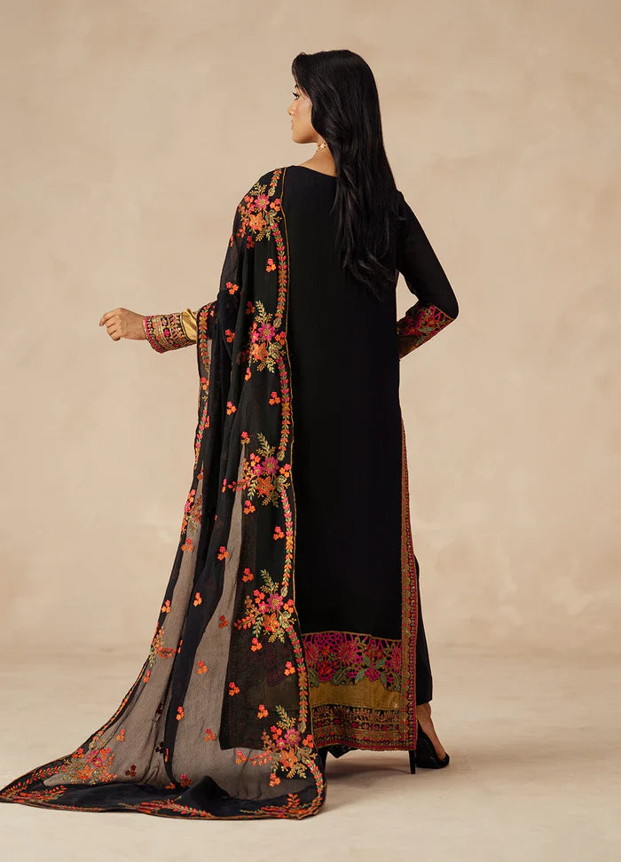 Maryum N Maria | Mehrun | 3 Piece Embroidered Chiffon AZILA - FSU5615 - House Of Hania