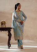 Maryum N Maria | Mehrun | 3 Piece Embroidered Chiffon AZITA - FSU5619 - House Of Hania