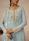 Maryum N Maria | Mehrun | 3 Piece Embroidered Chiffon AZITA - FSU5619 - House Of Hania