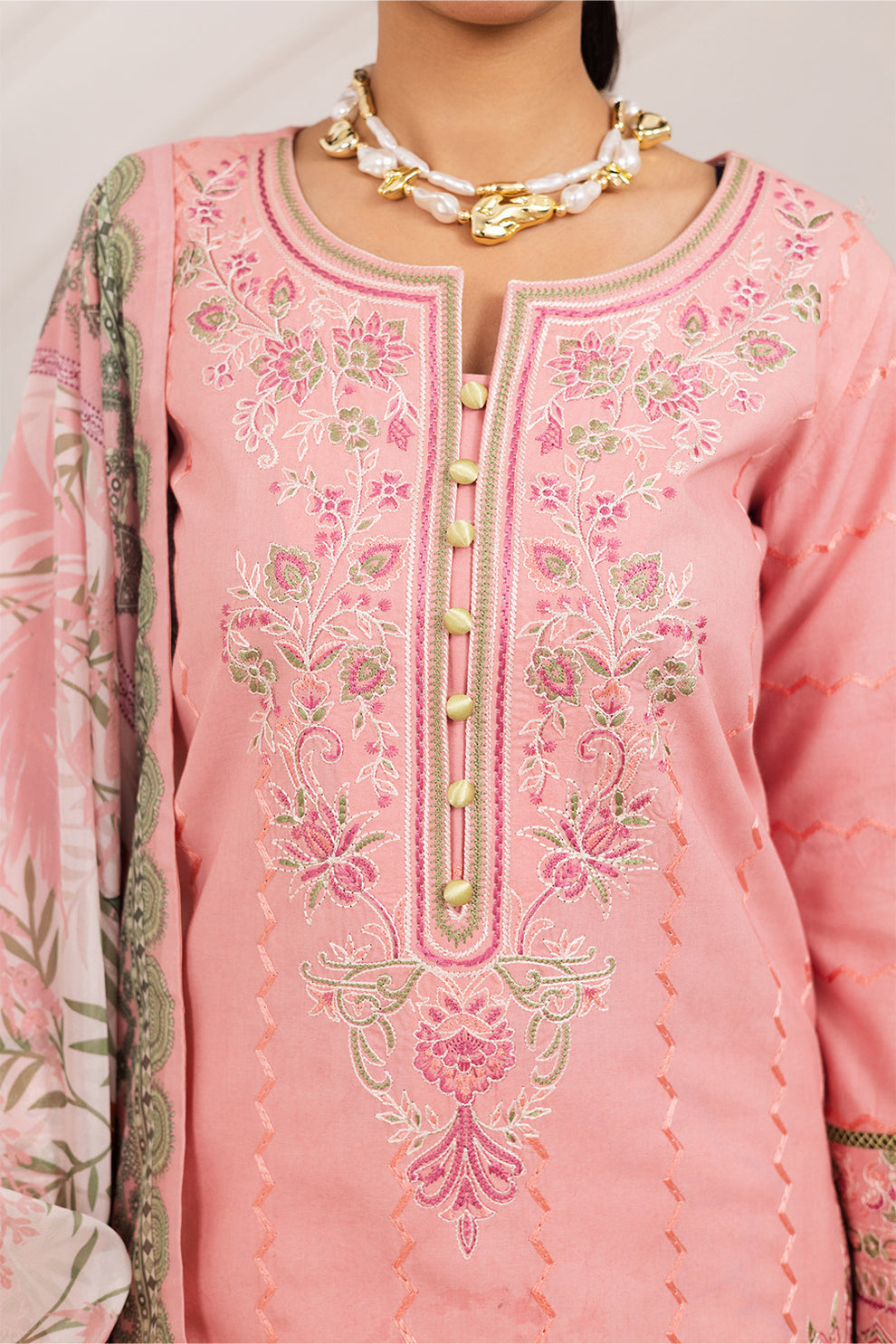 Maryum N Maria | Mira Luxury Lawn | MAHINE - FS50106 - House Of Hania