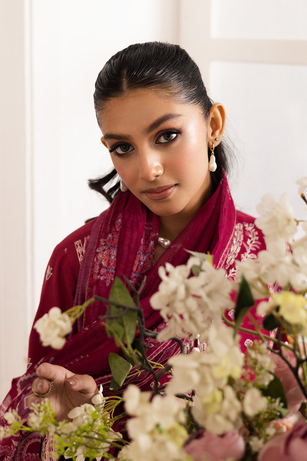 Maryum N Maria | Mira Luxury Lawn | NARGES - FS50108 - House Of Hania