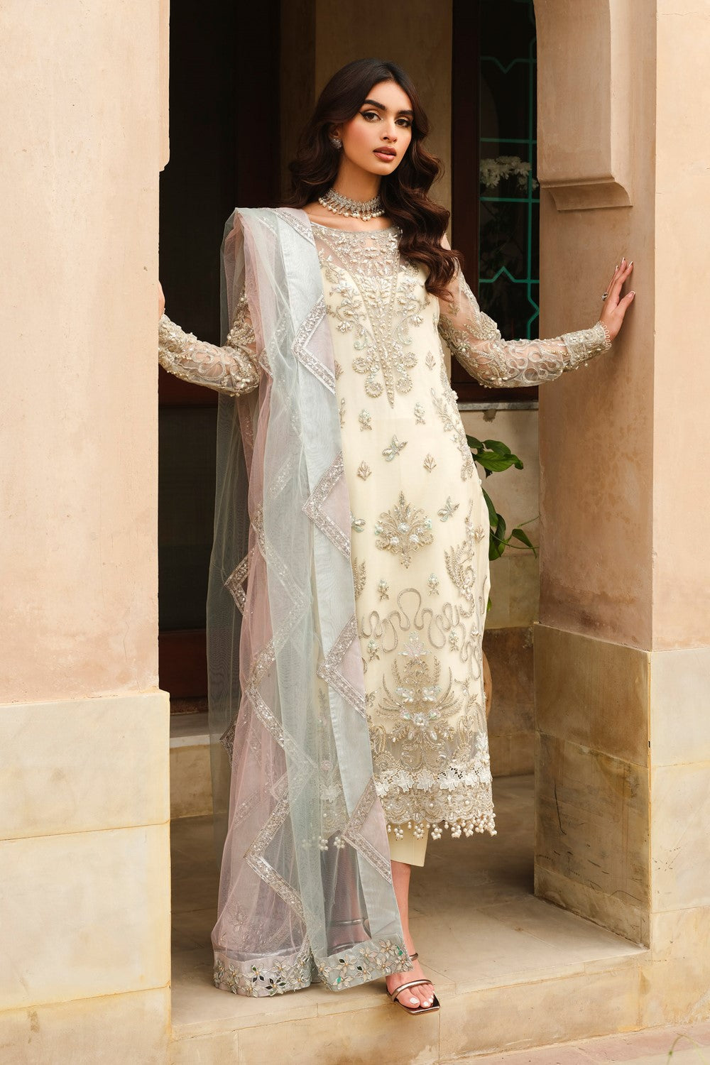 Maryum N Maria | Musk Formals | CYRA - FS40039 - House Of Hania
