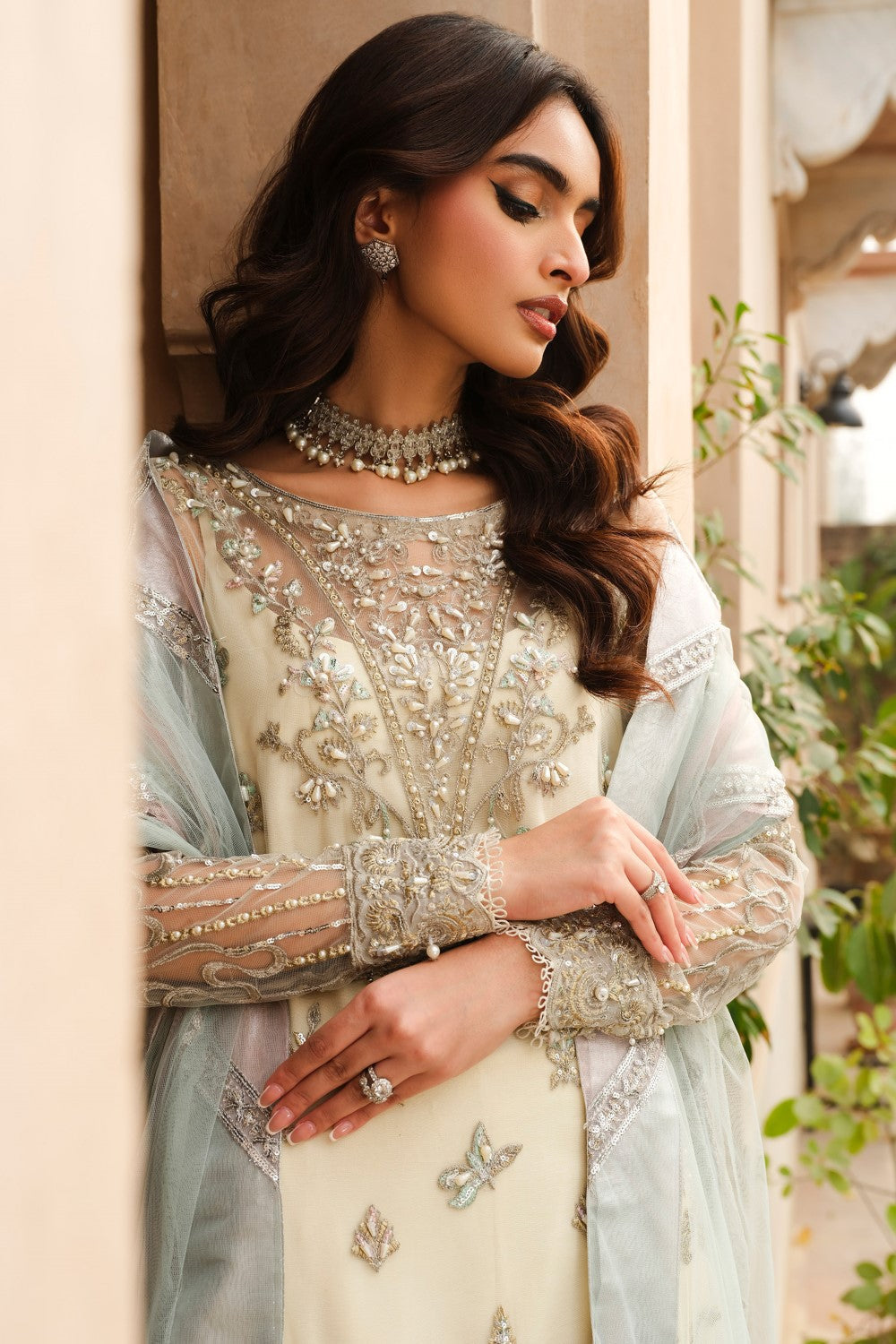 Maryum N Maria | Musk Formals | CYRA - FS40039 - House Of Hania