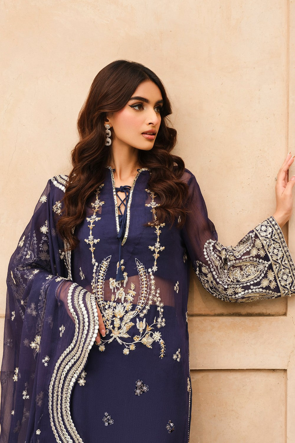 Maryum N Maria | Musk Formals |  ELAYA - FS40035 - House Of Hania