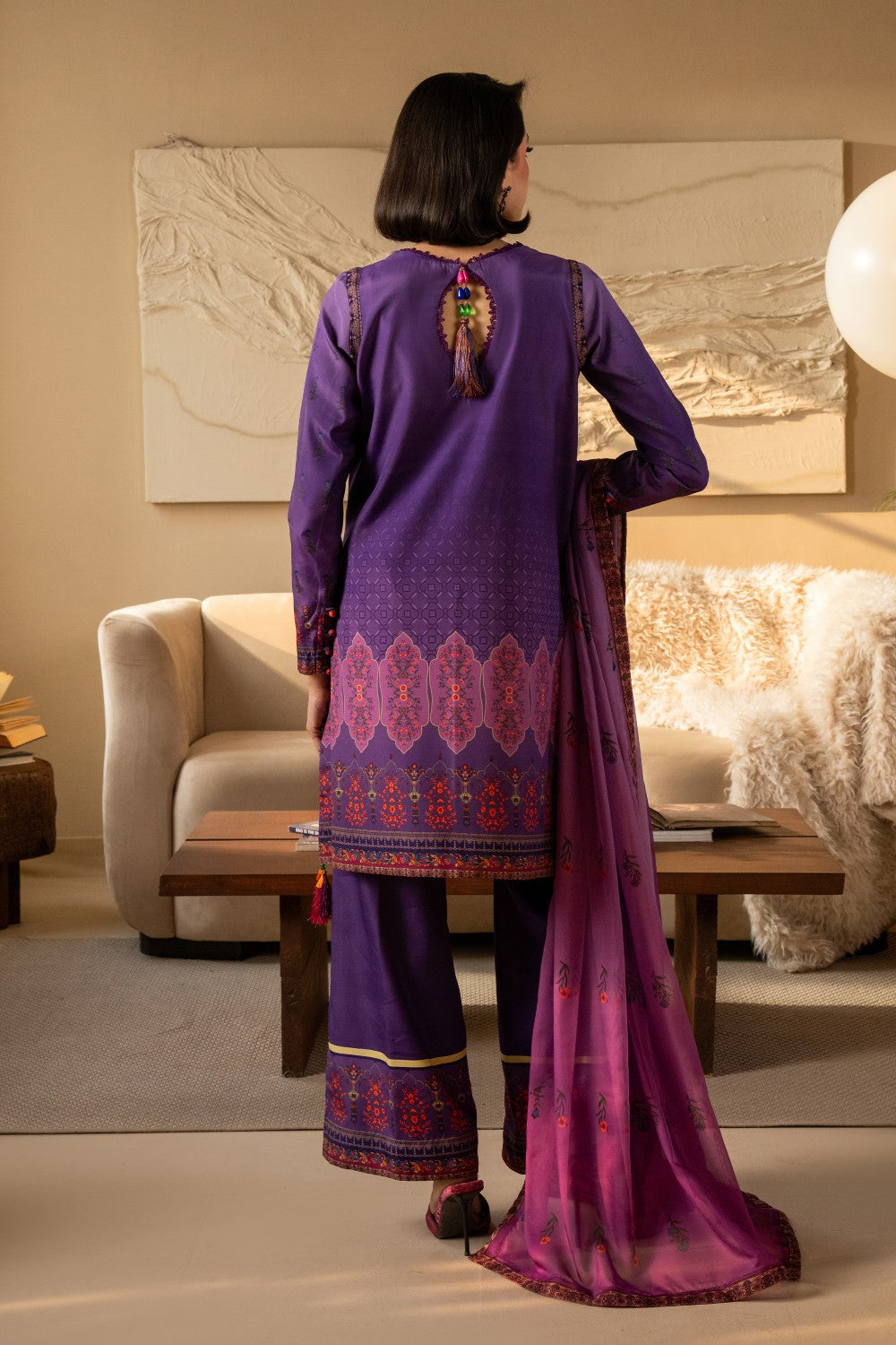 Maryum N Maria | Nazm Collection | WILLOW - MS50470 - House Of Hania