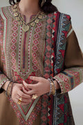 Maryum N Maria | Noore Winters 25 | 3 Piece Embroidered Khaddar GHUNCHA - FSU5674 - House Of Hania