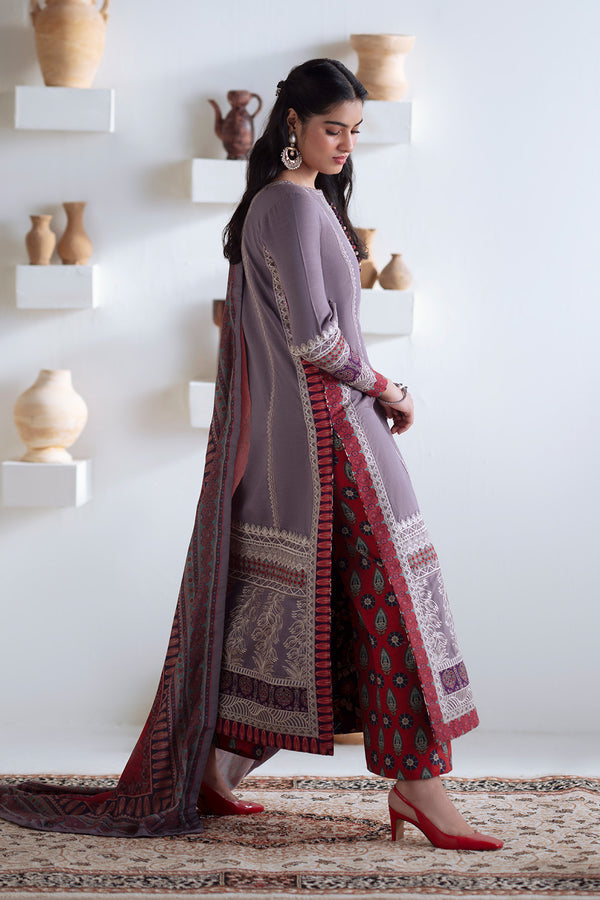 Maryum N Maria | Noore Winters 25 | Khaddar ZALAAN - FSU5672 - House Of Hania