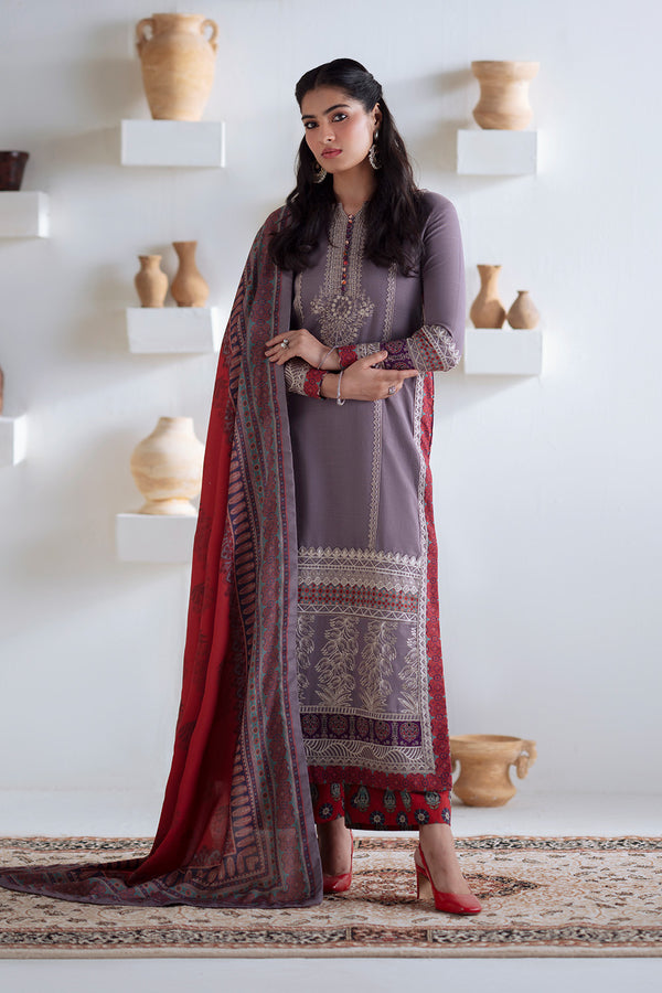 Maryum N Maria | Noore Winters 25 | Khaddar ZALAAN - FSU5672 - House Of Hania
