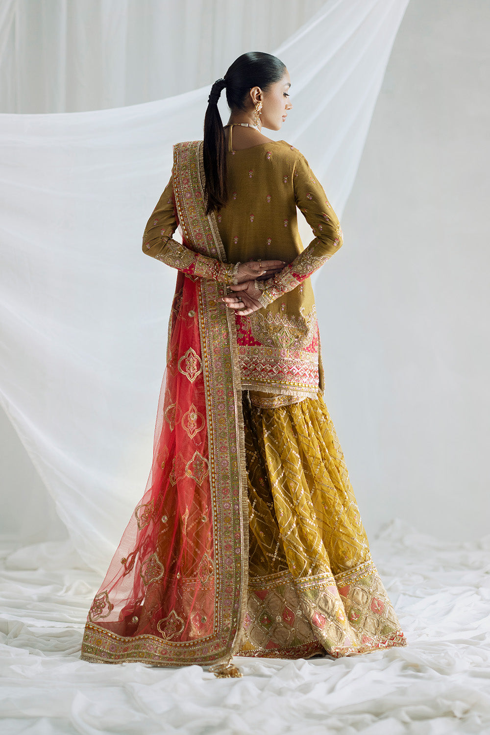 Maryum N Maria | Serene Wedding Dresses | AADHISHAKTI - MSS5848 - House Of Hania