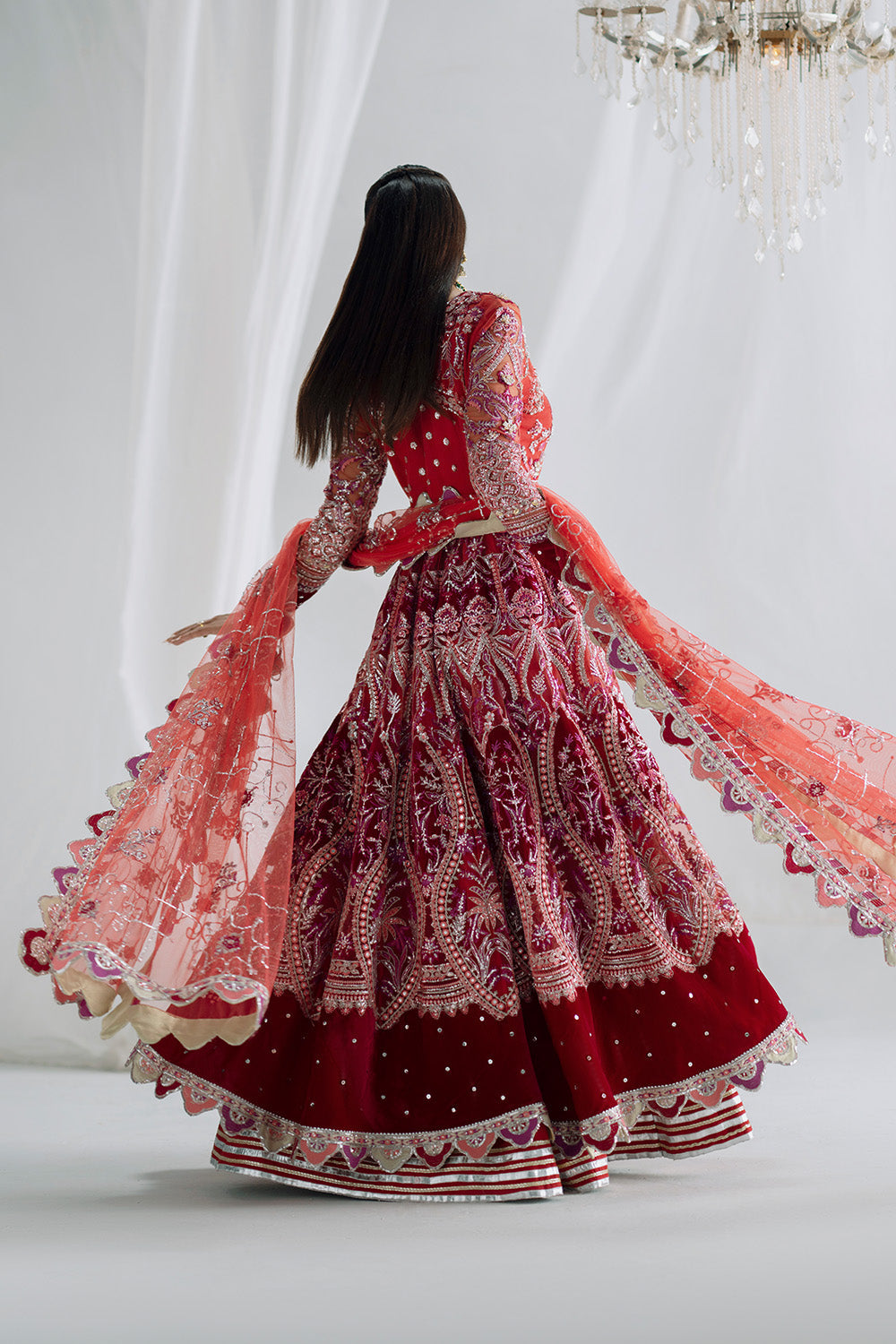 Maryum N Maria | Serene Wedding Dresses | AAMANI - MSS5850 - House Of Hania