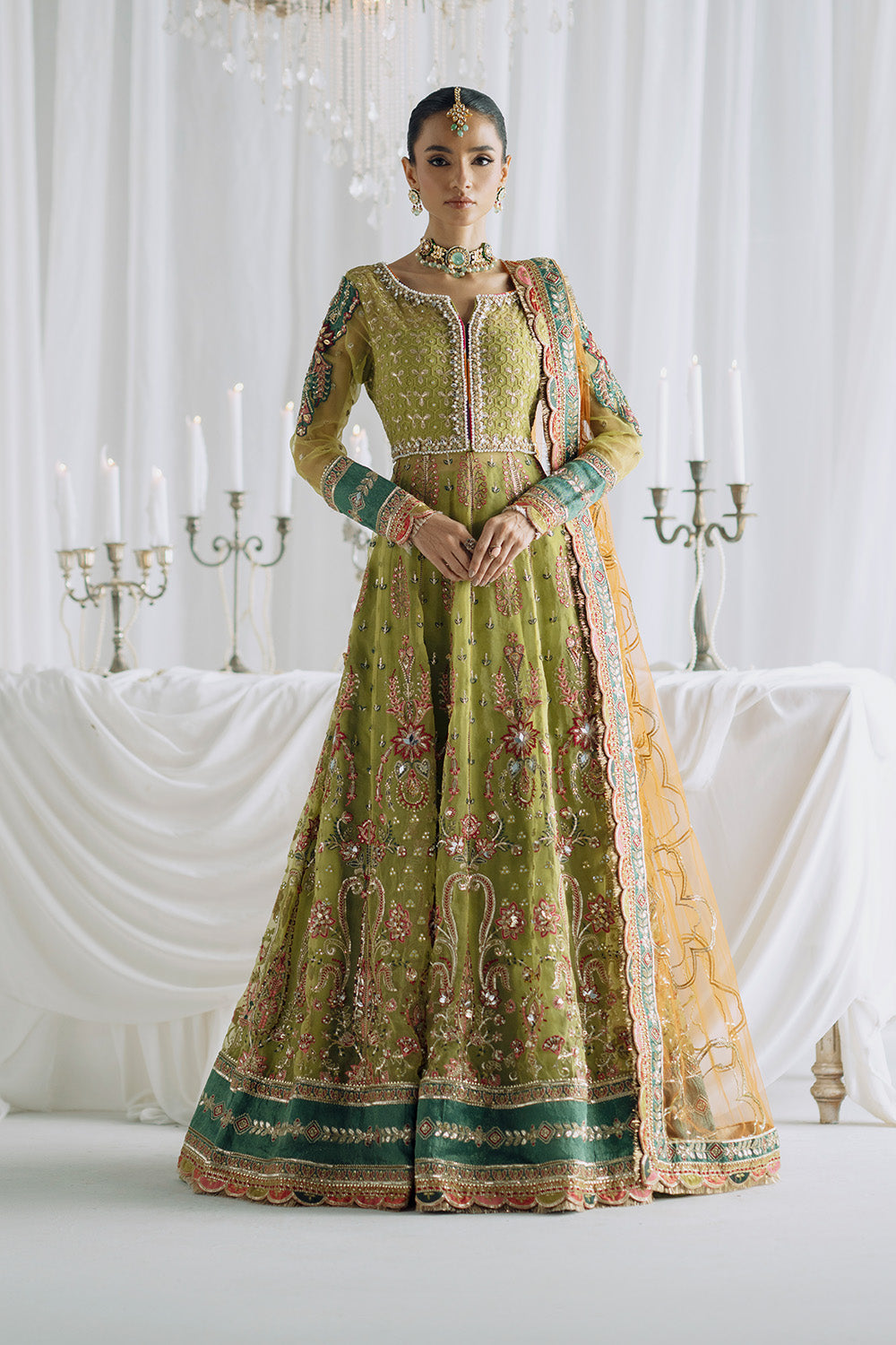 Maryum N Maria | Serene Wedding Dresses | AARANAM - MSS5852 - House Of Hania