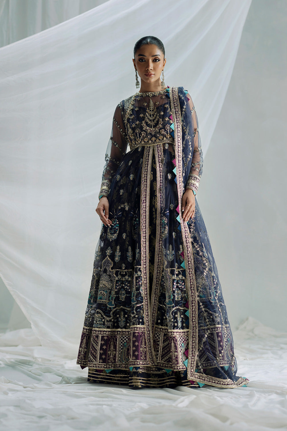 Maryum N Maria | Serene Wedding Dresses | AARUTHIRA - MSS5854 - House Of Hania