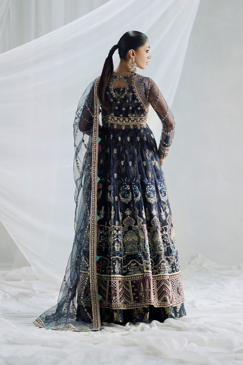 Maryum N Maria | Serene Wedding Dresses | AARUTHIRA - MSS5854 - House Of Hania