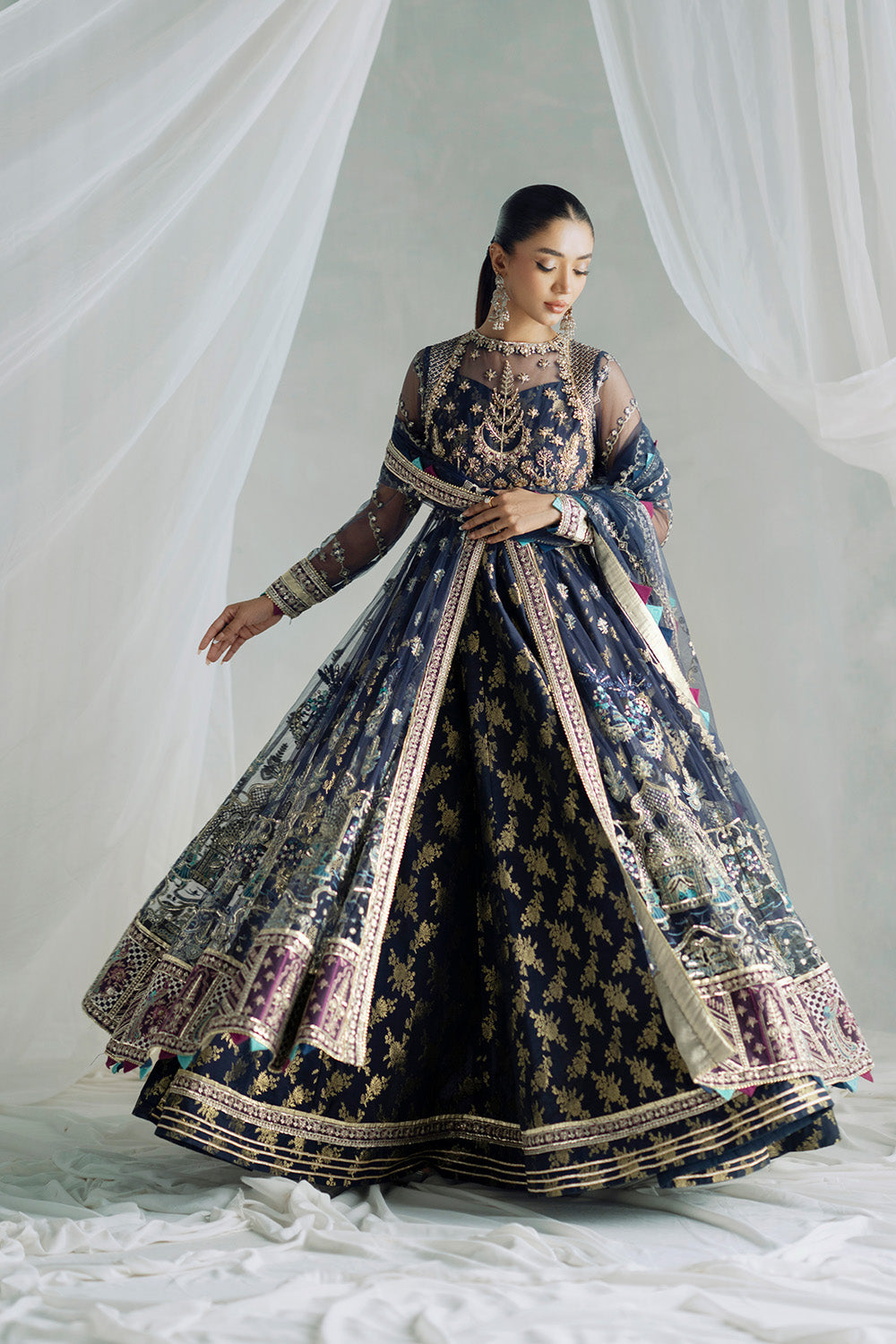 Maryum N Maria | Serene Wedding Dresses | AARUTHIRA - MSS5854 - House Of Hania