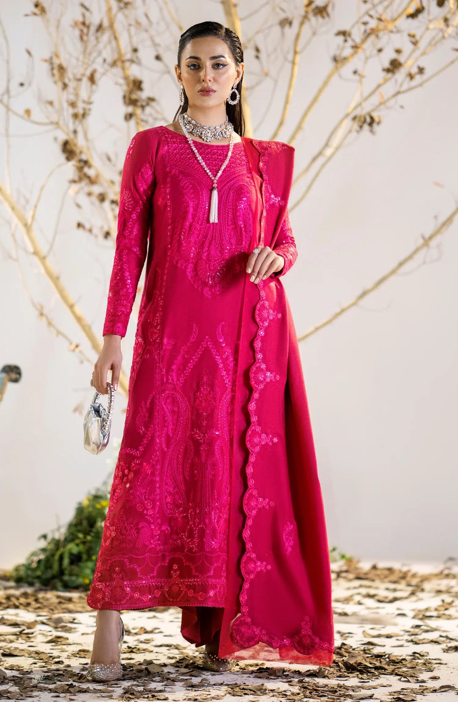 Maryum N Maria | Shehr Bano Winter 23 | HUSNA MW23554 - House Of Hania