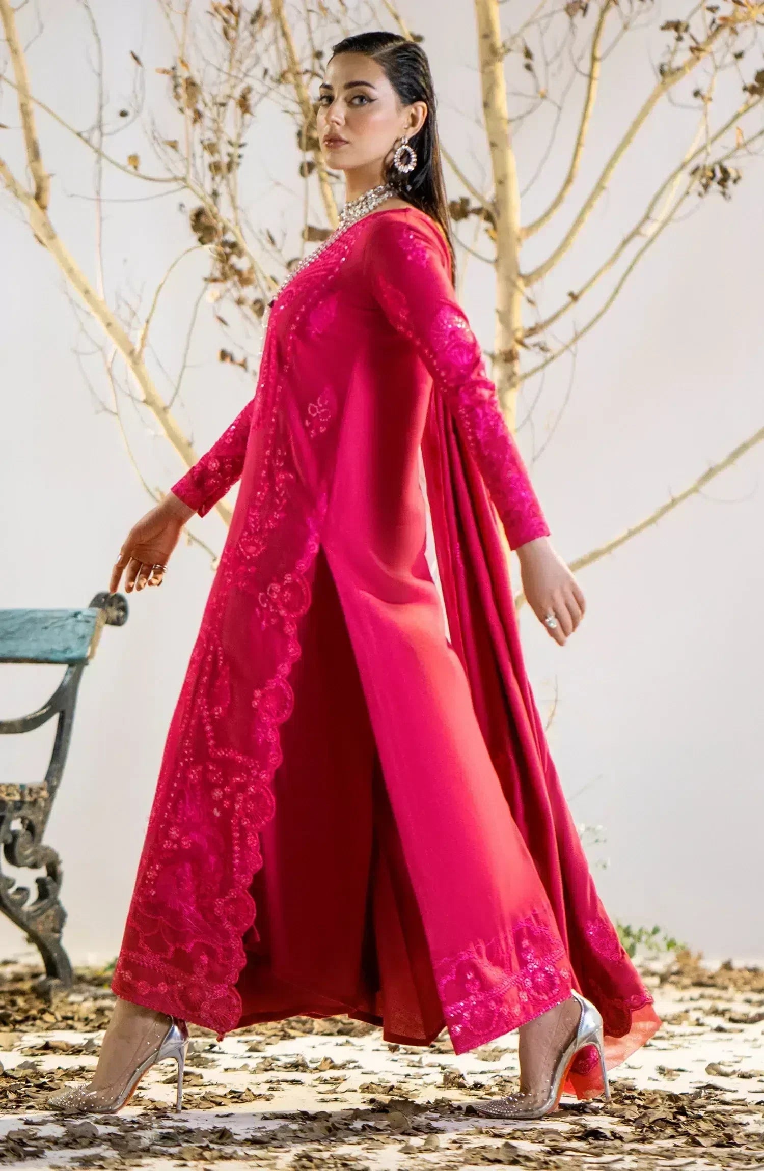 Maryum N Maria | Shehr Bano Winter 23 | HUSNA MW23554 - House Of Hania