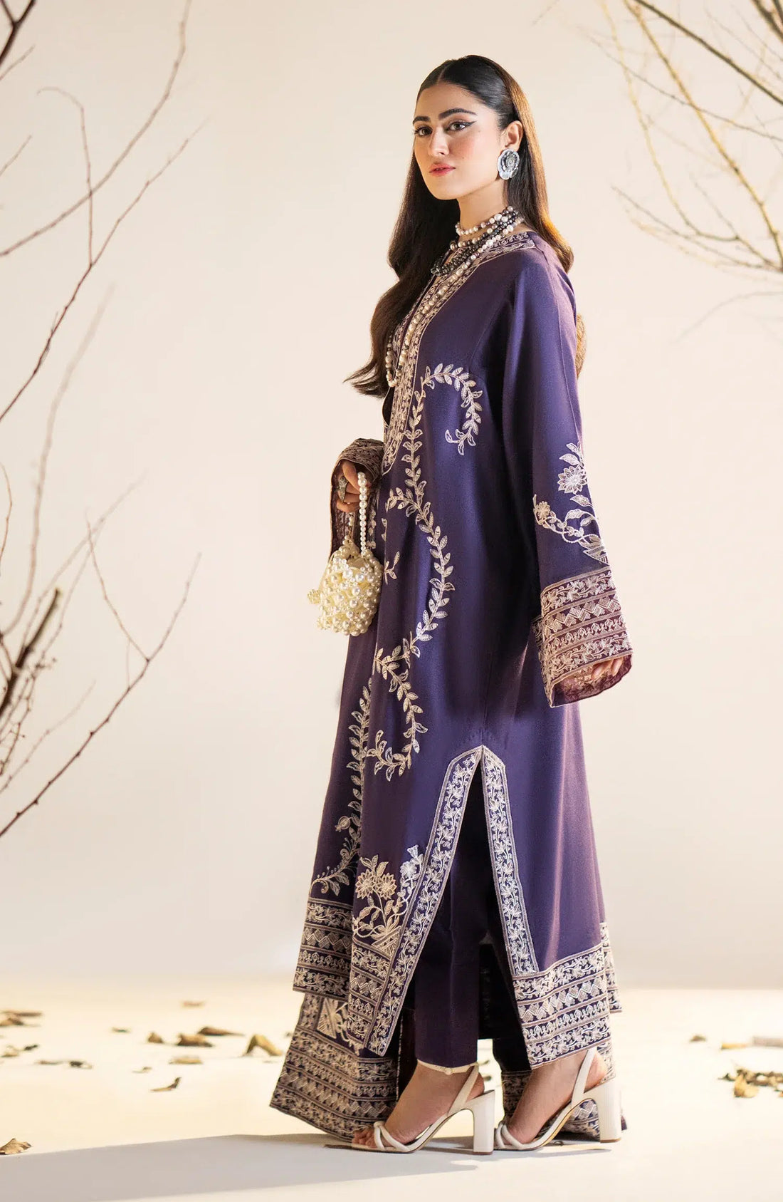 Maryum N Maria | Shehr Bano Winter 23 | Harva MW23556 - House Of Hania