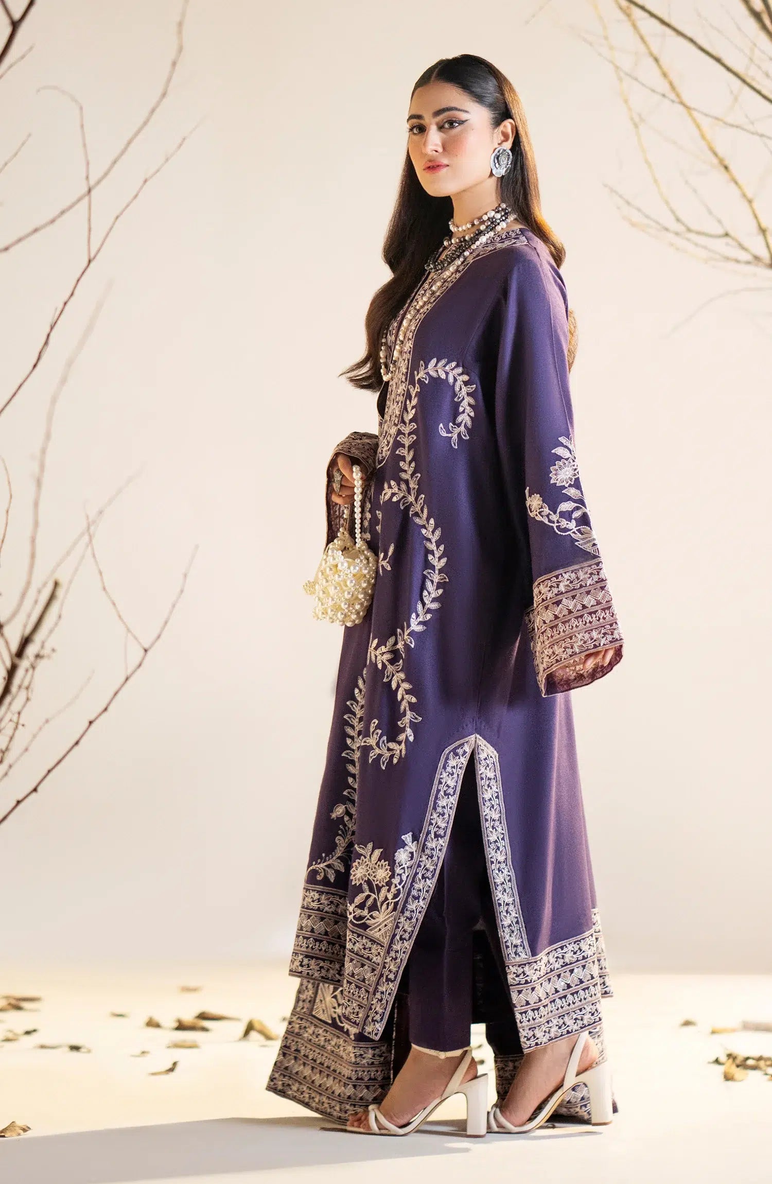 Maryum N Maria | Shehr Bano Winter 23 | Harva MW23556 - House Of Hania