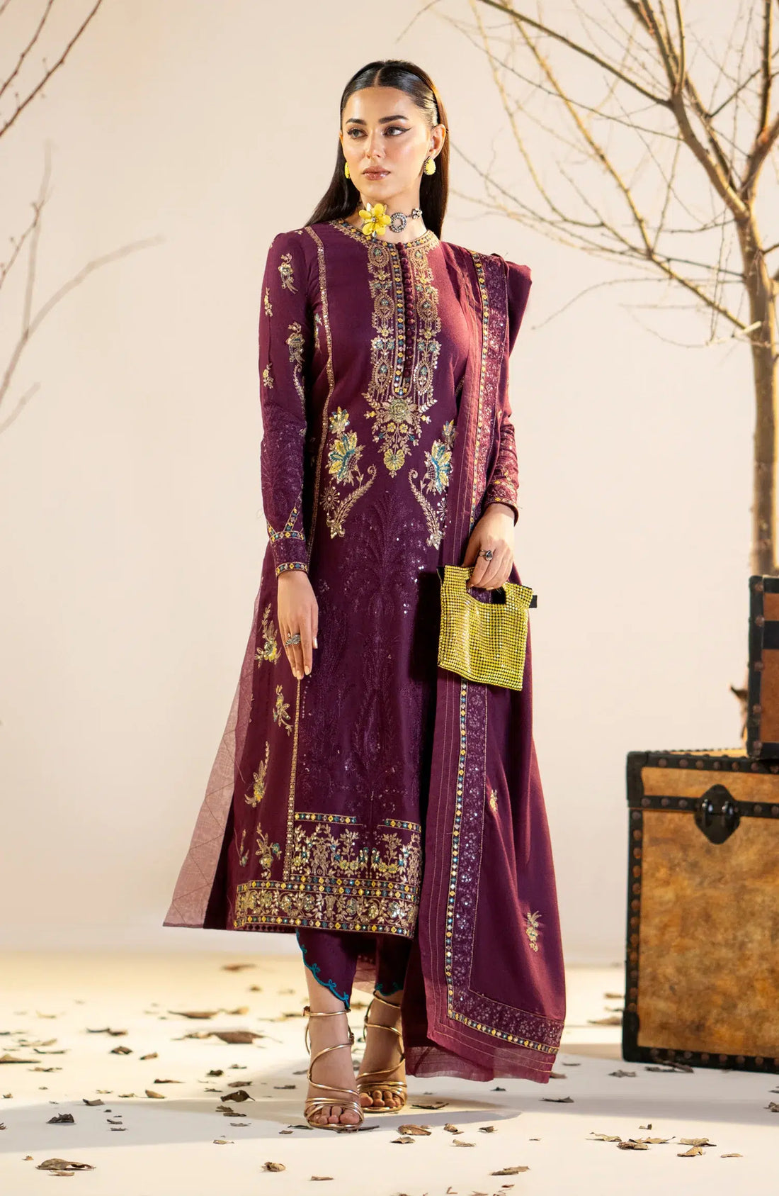Maryum N Maria | Shehr Bano Winter 23 | JANEA MW23565 - House Of Hania