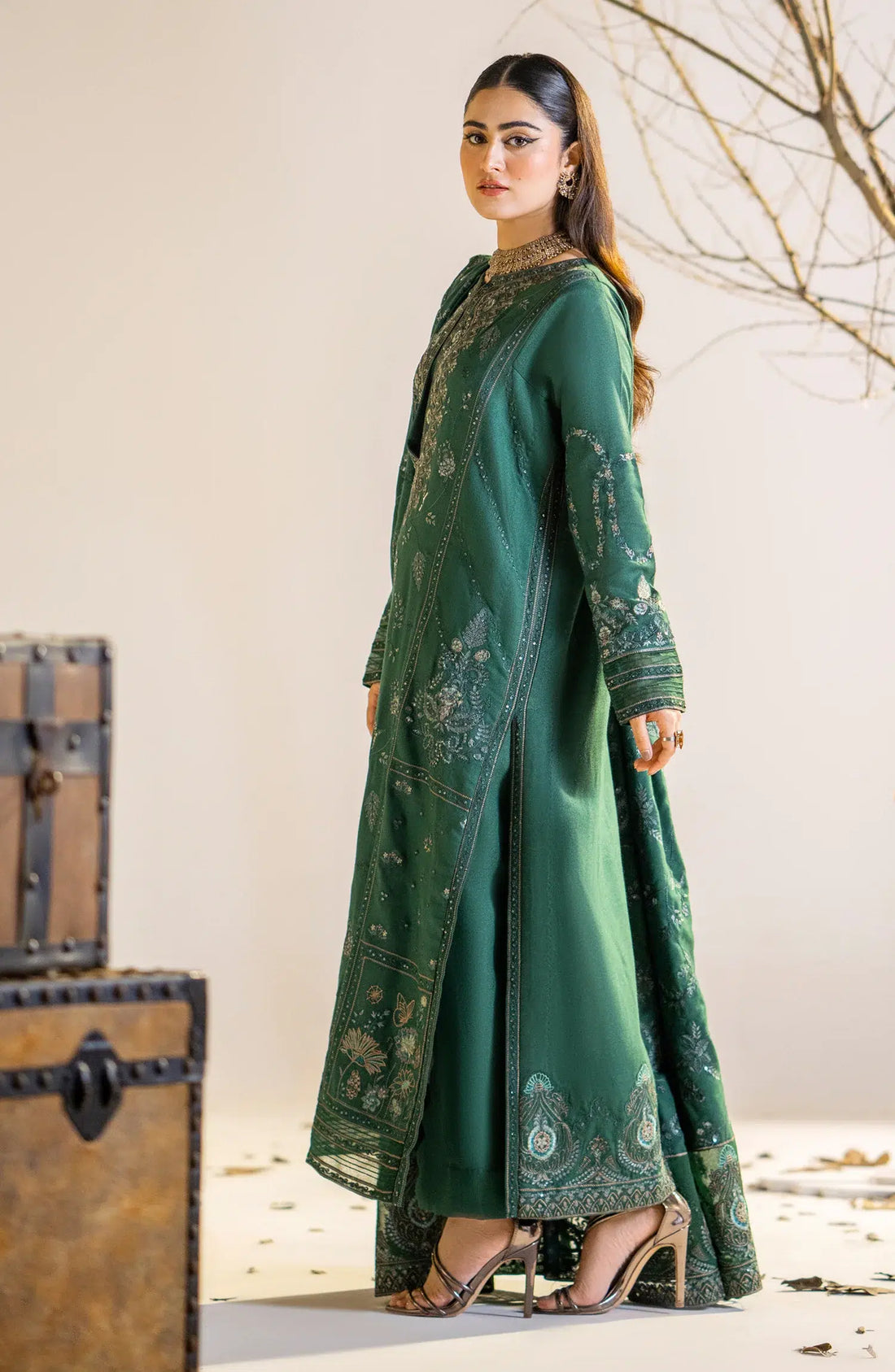 Maryum N Maria | Shehr Bano Winter 23 | JHEEL MW23563 - House Of Hania