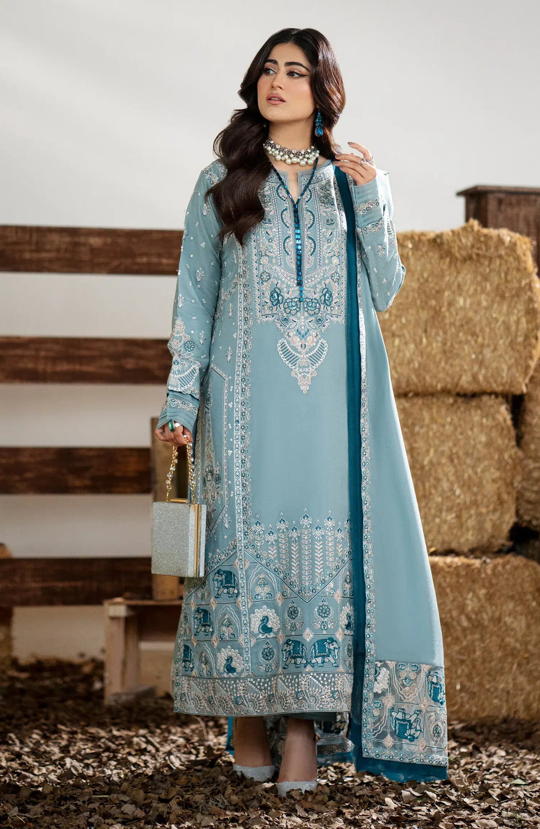 Maryum N Maria | Shehr Bano Winter 23 | PREET MW23557 - House Of Hania