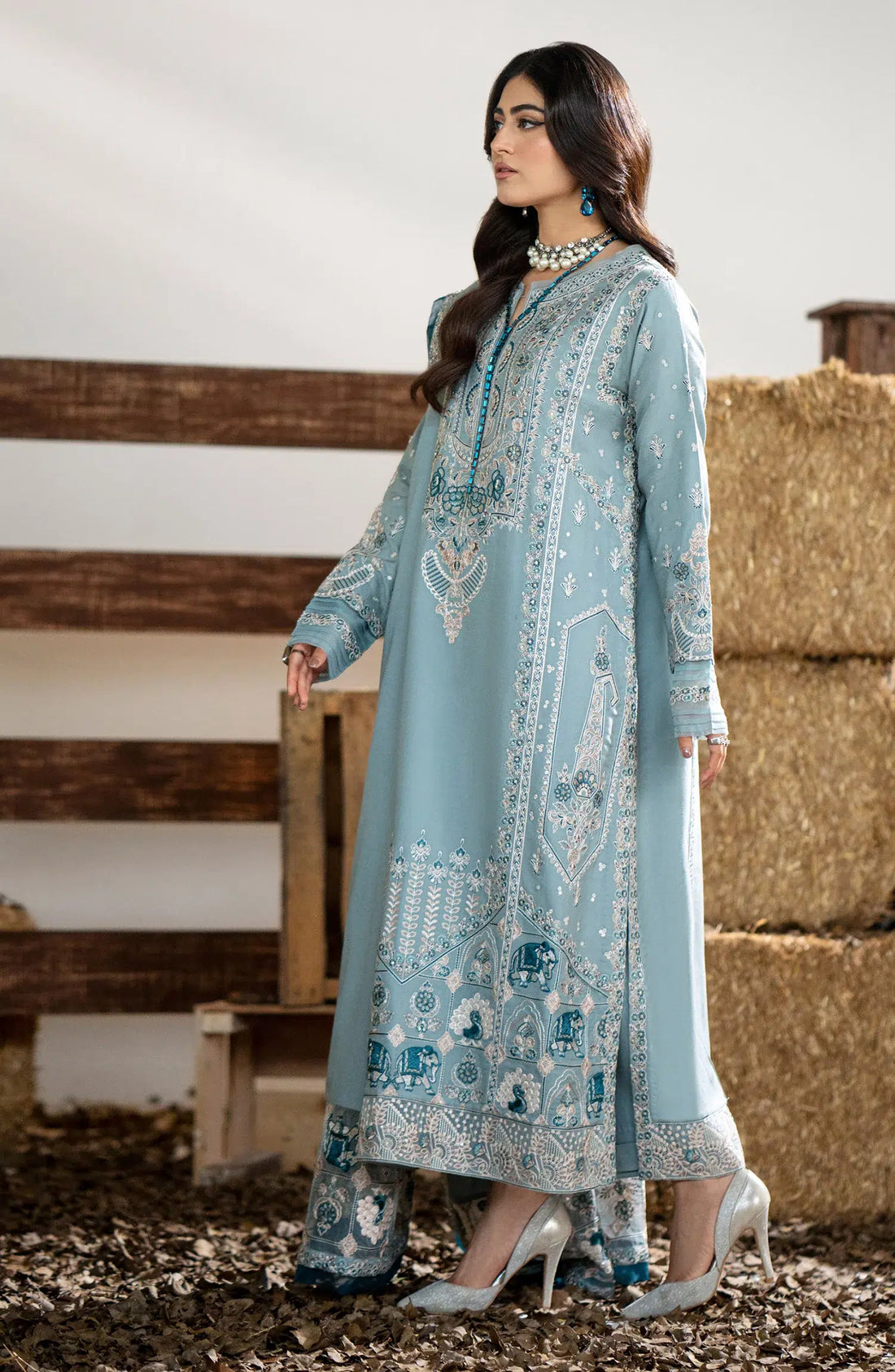 Maryum N Maria | Shehr Bano Winter 23 | PREET MW23557 - House Of Hania