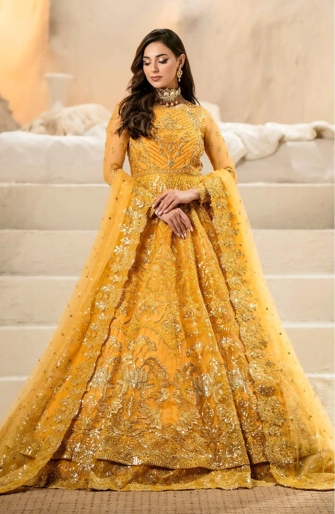 Maryum N Maria | Signature Maxi 24 | Banafsheh - MW24-565 - House Of Hania