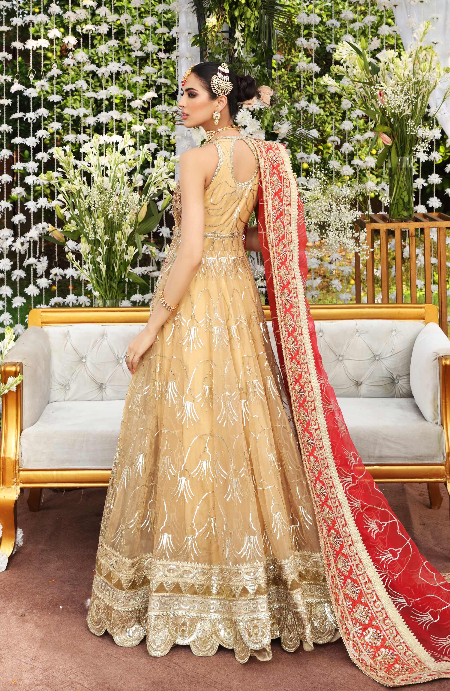 Maryum N Maria | Signature Maxi 24 | Bridal Maxi - Passion Fling (MBM-0013) - House Of Hania