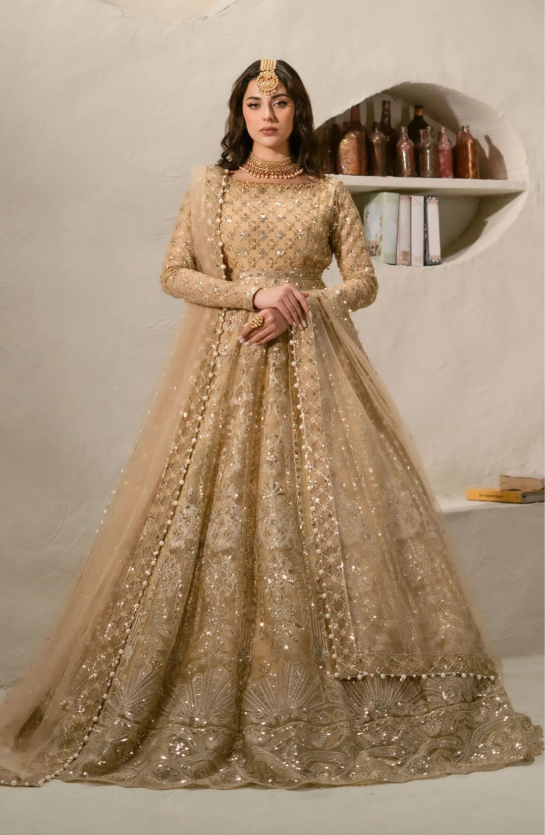 Maryum N Maria | Signature Maxi 24 | Farah - MW24-561 - House Of Hania
