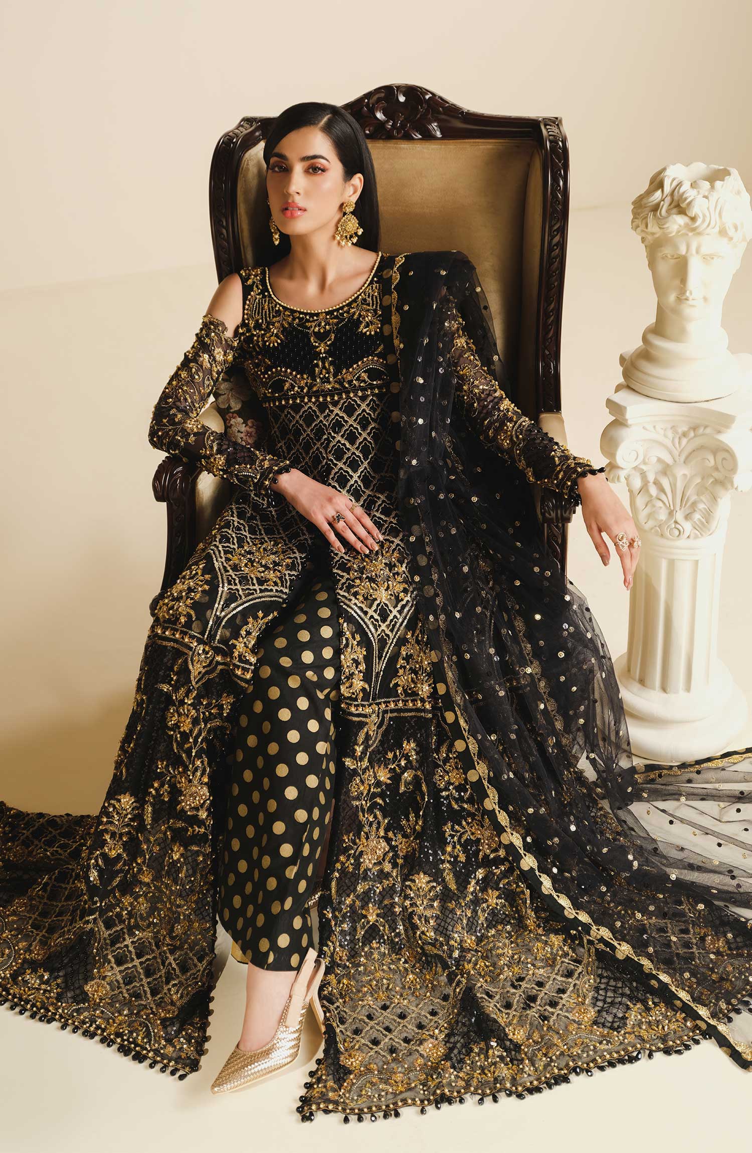 Maryum N Maria | Signature Maxi 24 | Formal Dress - Heroine (MFG-0023) - House Of Hania