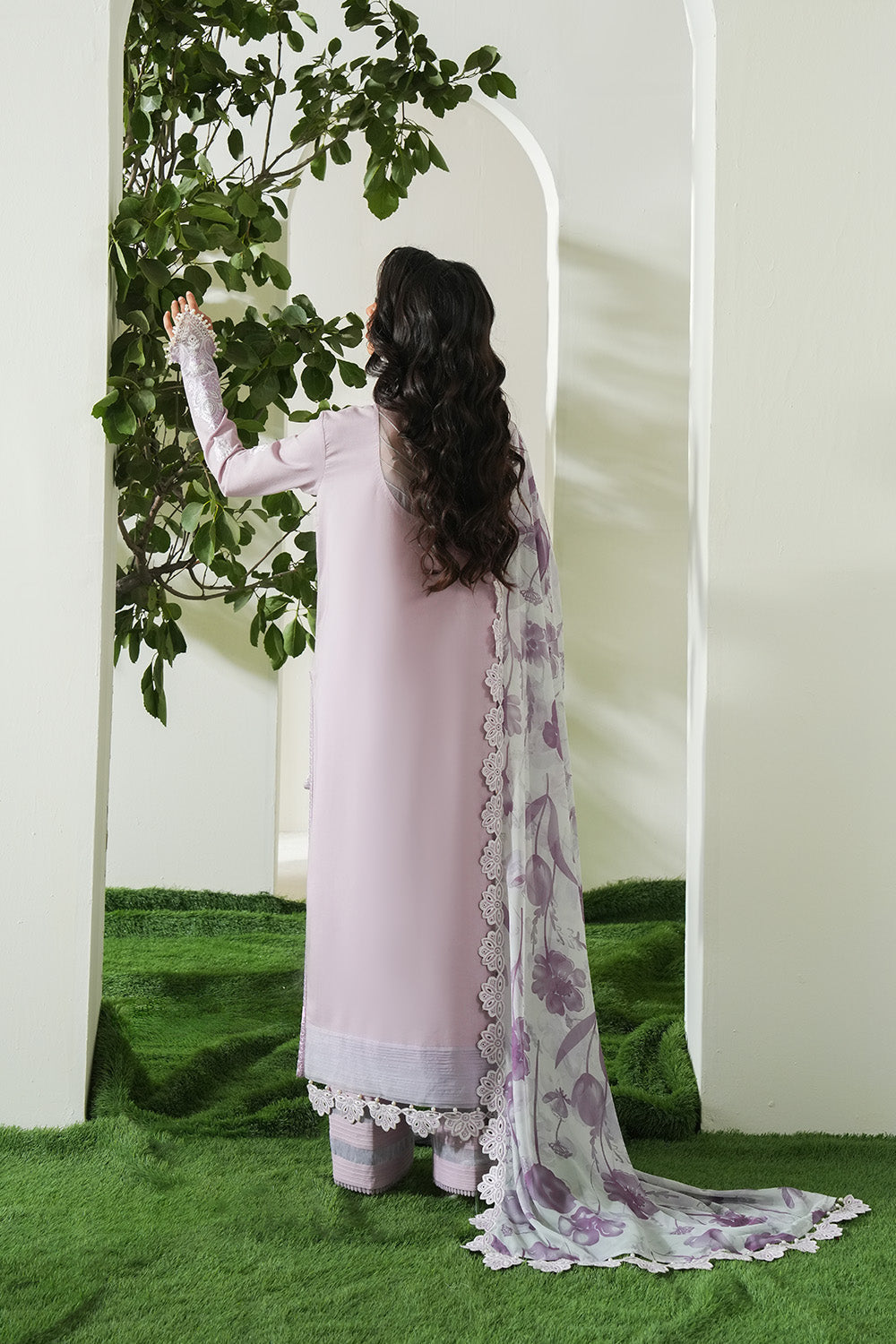 Maryum N Maria | Soiree Lawn |  Fragnant - House Of Hania