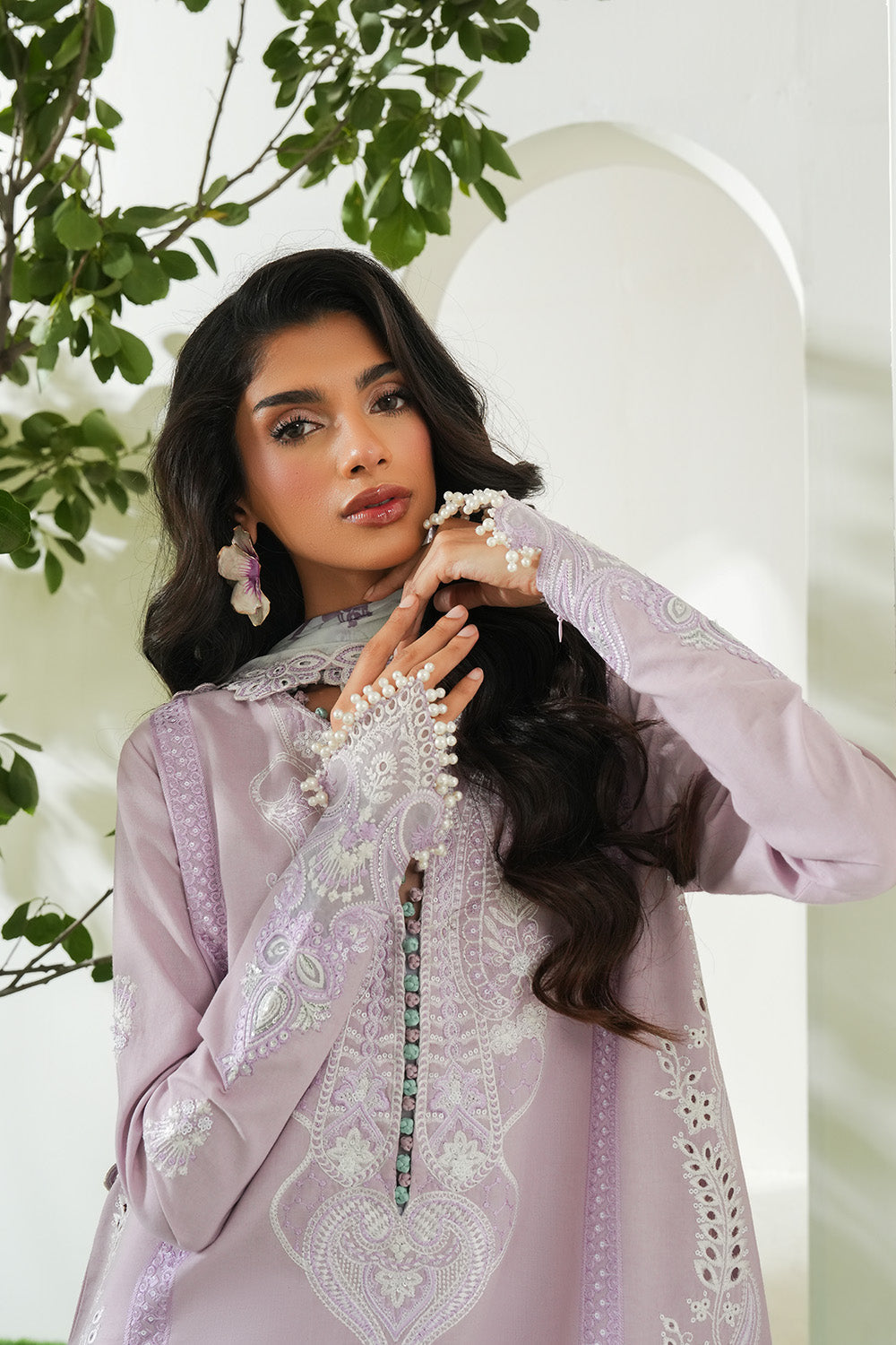 Maryum N Maria | Soiree Lawn |  Fragnant - House Of Hania