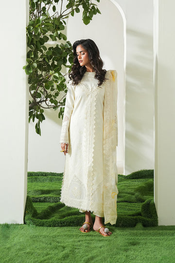 Maryum N Maria | Soiree Lawn | Lime - House Of Hania