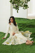 Maryum N Maria | Soiree Lawn | Lime - House Of Hania