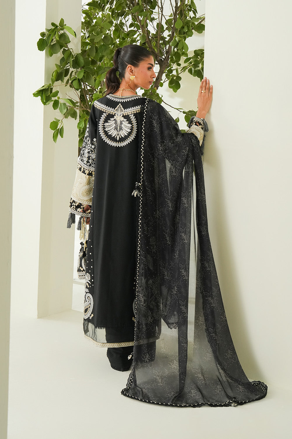 Maryum N Maria | Soiree Lawn |Mirage - House Of Hania