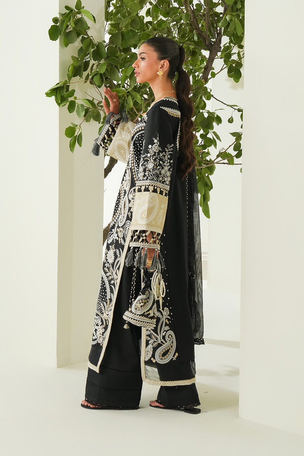 Maryum N Maria | Soiree Lawn |Mirage - House Of Hania