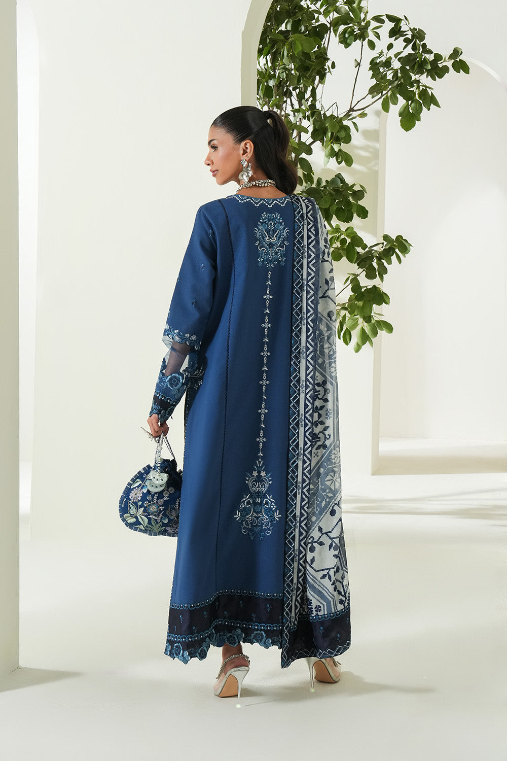 Maryum N Maria | Soiree Lawn | Seawave - House Of Hania