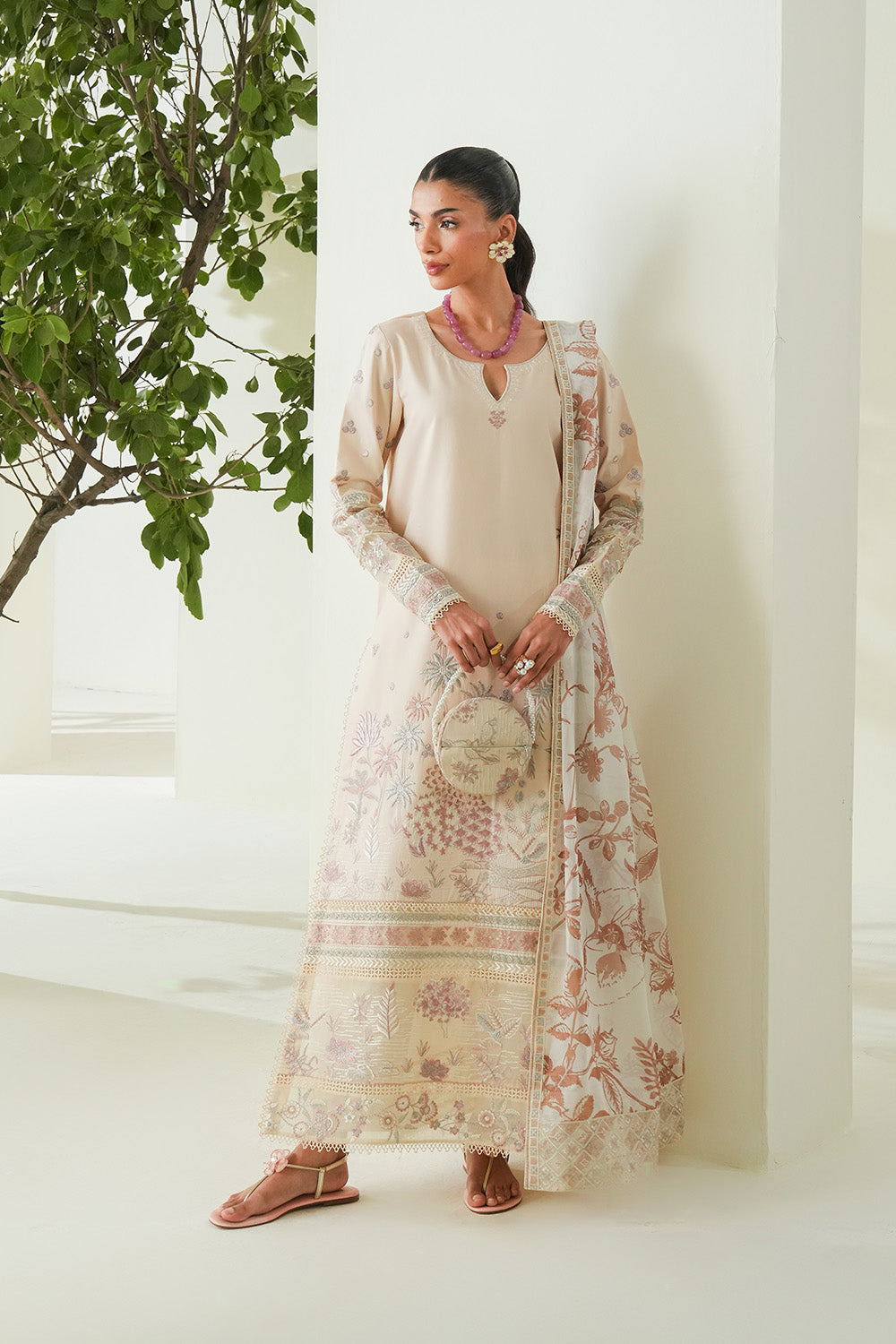 Maryum N Maria | Soiree Lawn |  Shore - House Of Hania