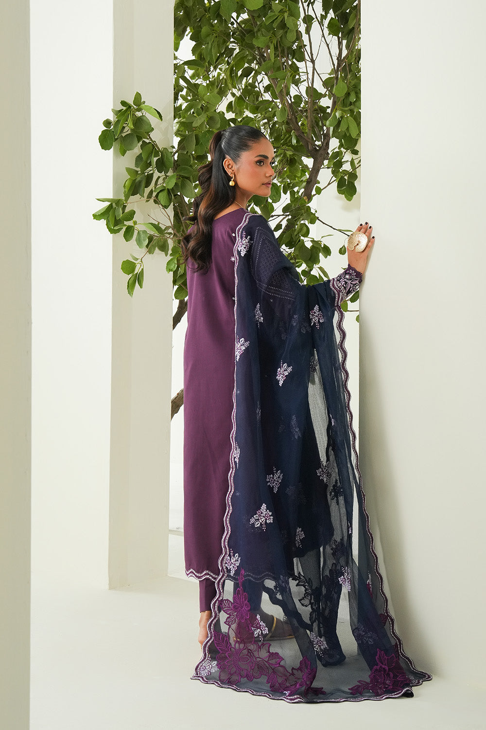 Maryum N Maria | Soiree Lawn | Sweet Pea - House Of Hania