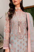 Maryum N Maria | Sorina Luxury Chiffon 23 | Dawn Blue (MW23-510) - House Of Hania