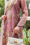 Maryum N Maria | Sorina Luxury Chiffon 23 | Dusty Rose (MW23-509) - House Of Hania