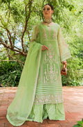 Maryum N Maria | Sorina Luxury Chiffon 23 | Lilly Green (MW23-506) - House Of Hania