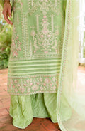 Maryum N Maria | Sorina Luxury Chiffon 23 | Lilly Green (MW23-506) - House Of Hania