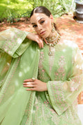 Maryum N Maria | Sorina Luxury Chiffon 23 | Lilly Green (MW23-506) - House Of Hania