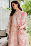 Maryum N Maria | Sorina Luxury Chiffon 23 | Peach Beige (MW23-503) - House Of Hania