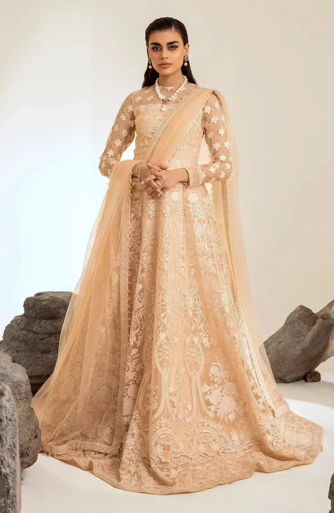 Maryum N Maria | The Brides 23 | Dazzle LighT (MS23-539) - House Of Hania