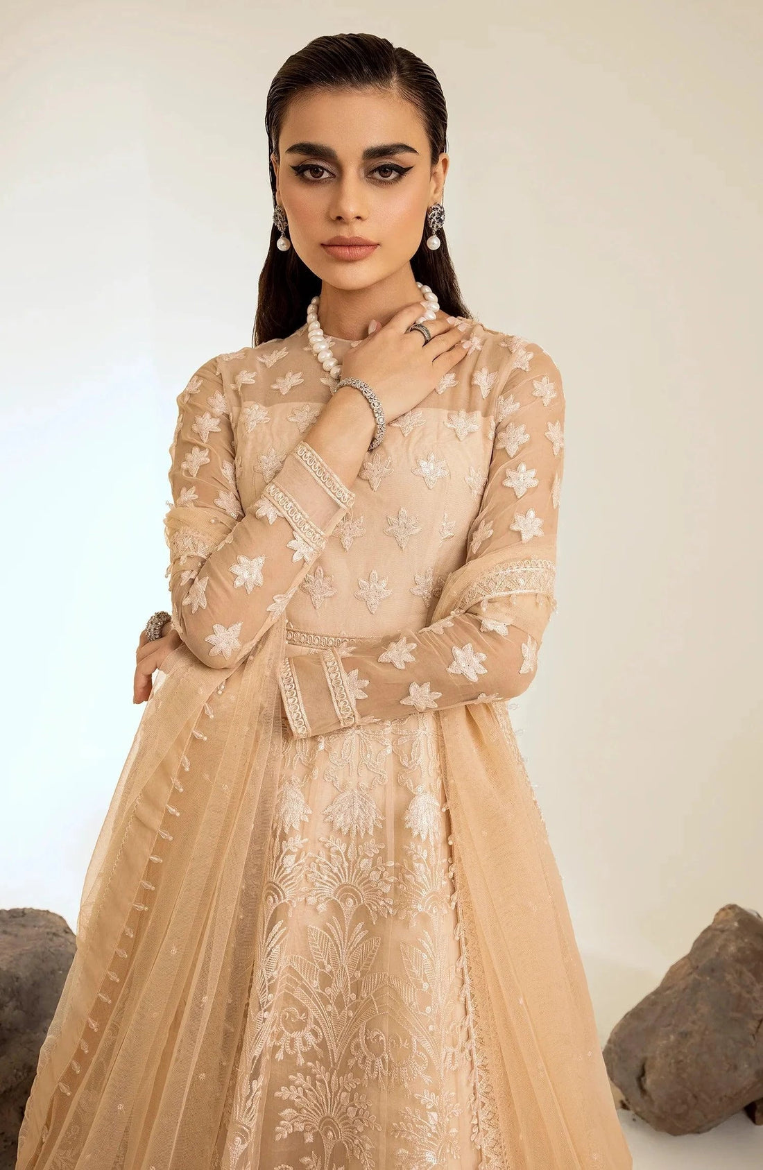 Maryum N Maria | The Brides 23 | Dazzle LighT (MS23-539) - House Of Hania